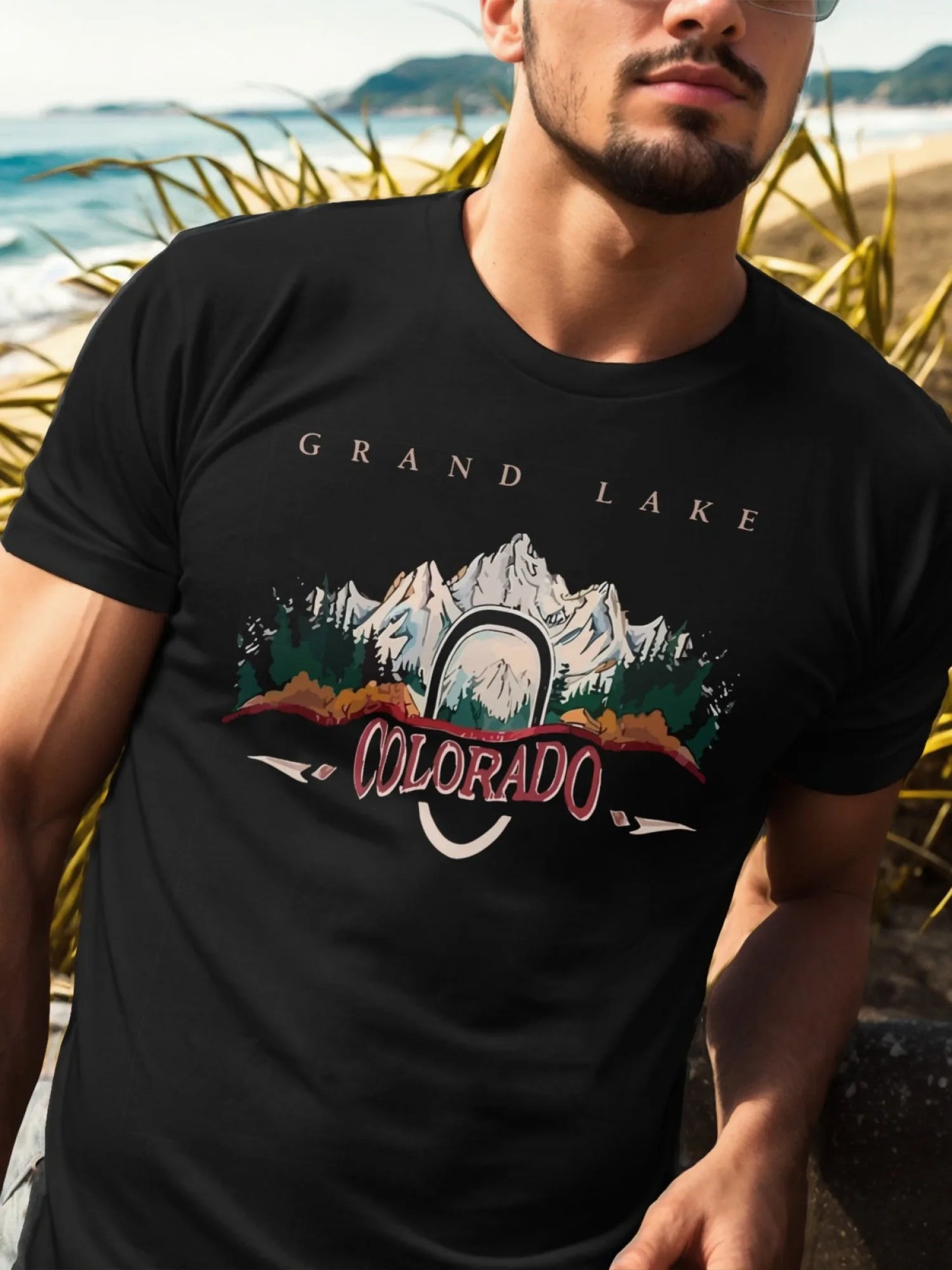 Men's short sleeved printed cotton T-shirt, round neck, comfortable and breathable, summer casual short sleeved top